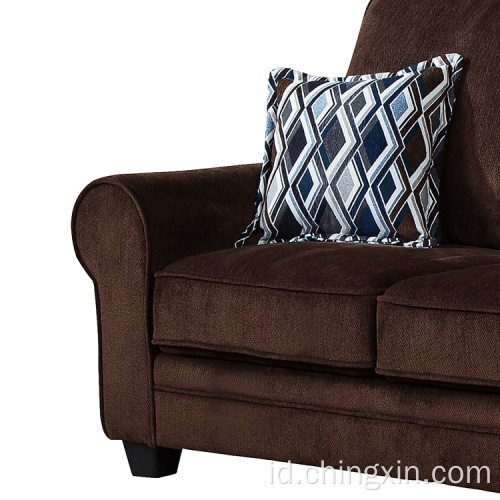Furniture Sofa Ruang Tamu Tiga Seater